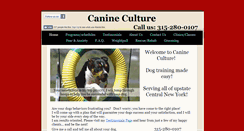 Desktop Screenshot of canineculturecny.com