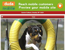 Tablet Screenshot of canineculturecny.com